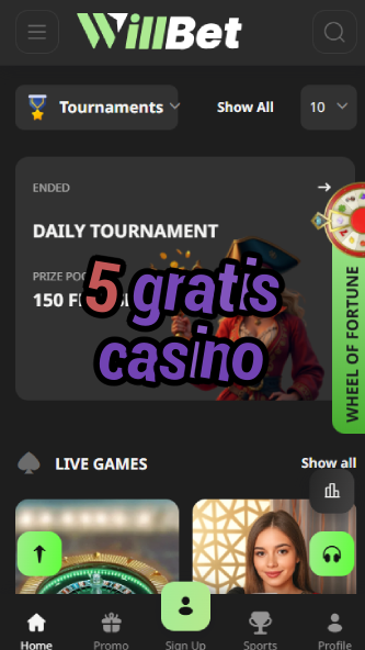 5 Gratis Casino - 5 Free Games Bonus-www.bdqngd.com